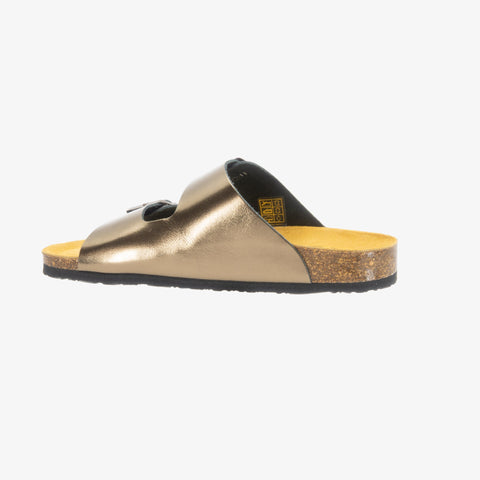 Beta Womens Sandal - Bronce Metal Lux (metallic leather)