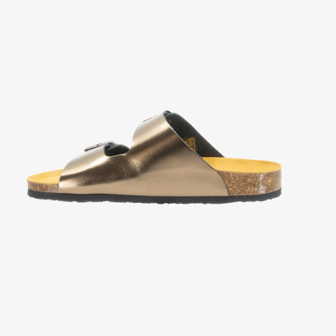 Beta Womens Sandal - Bronce Metal Lux (metallic leather)