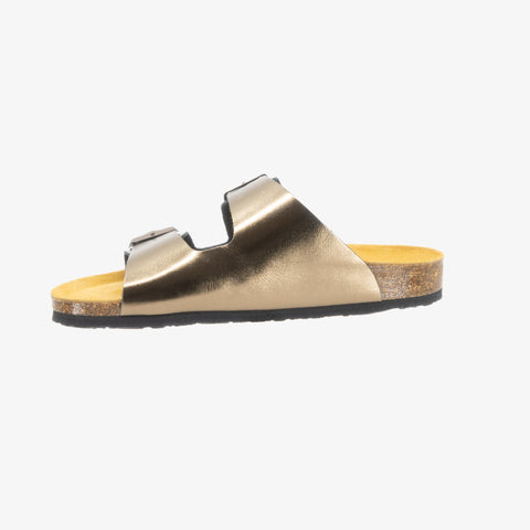 Beta Womens Sandal - Bronce Metal Lux (metallic leather)