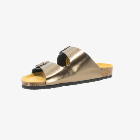 Beta Womens Sandal - Bronce Metal Lux (metallic leather)