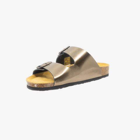 Beta Womens Sandal - Bronce Metal Lux (metallic leather)