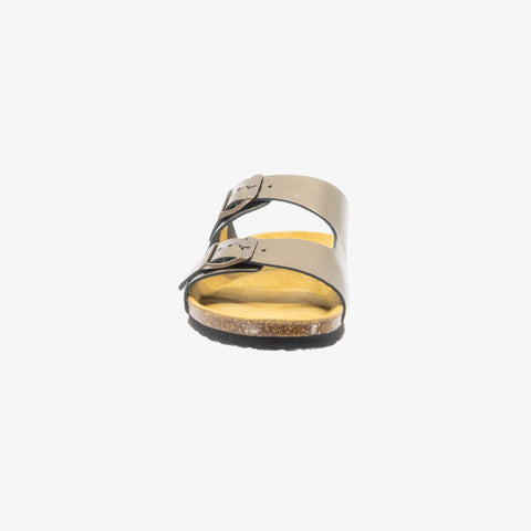 Beta Womens Sandal - Bronce Metal Lux (metallic leather)