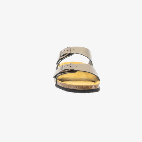 Beta Womens Sandal - Bronce Metal Lux (metallic leather)