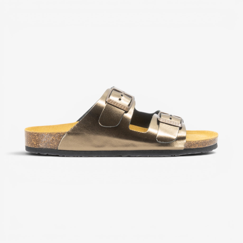 Beta Womens Sandal - Bronce Metal Lux (metallic leather)