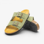 Beta Nobuck Womens Sandal – Oliva image 1