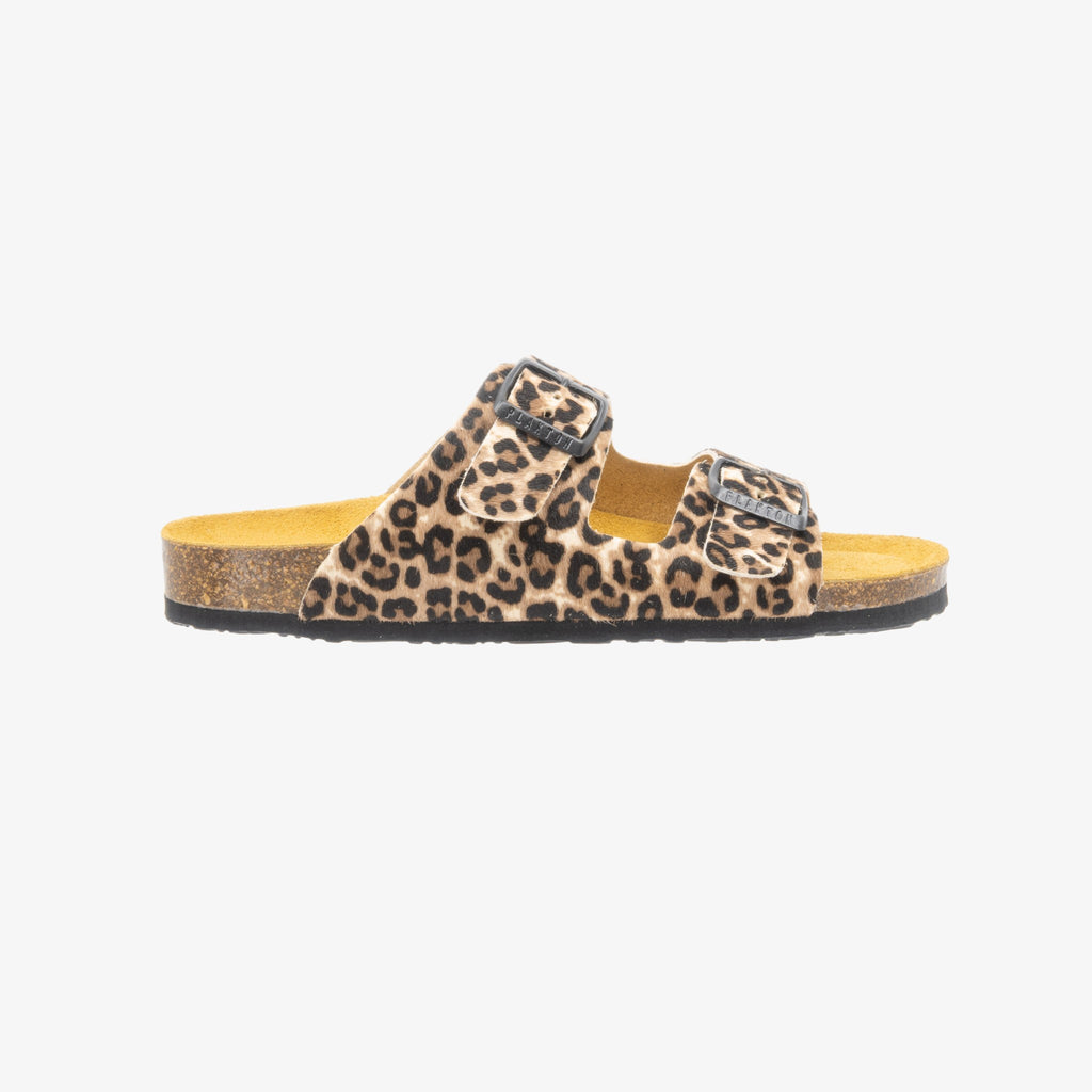 Beta Womens Sandal - Panther (pony hair)
