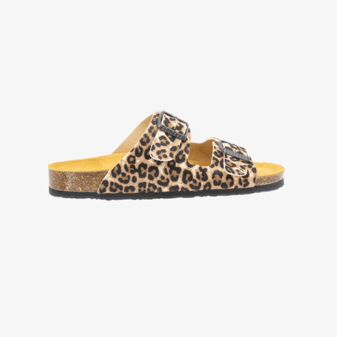 Beta Womens Sandal - Panther (pony hair)