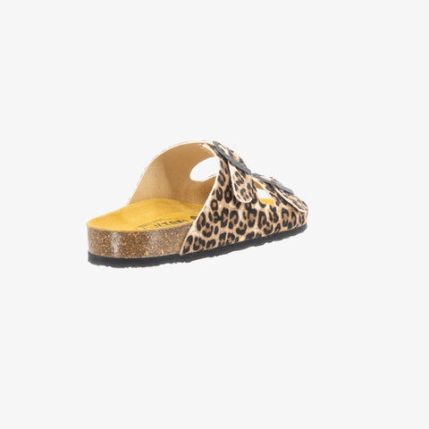 Beta Womens Sandal - Panther (pony hair)