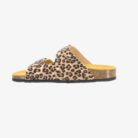 Beta Womens Sandal - Panther (pony hair)