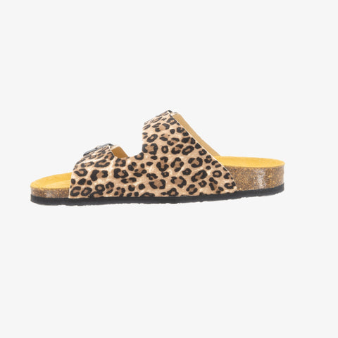 Beta Womens Sandal - Panther (pony hair)