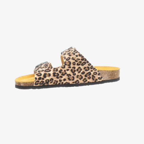 Beta Womens Sandal - Panther (pony hair)