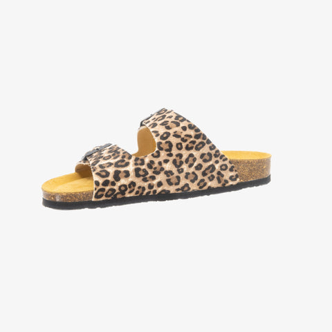 Beta Womens Sandal - Panther (pony hair)