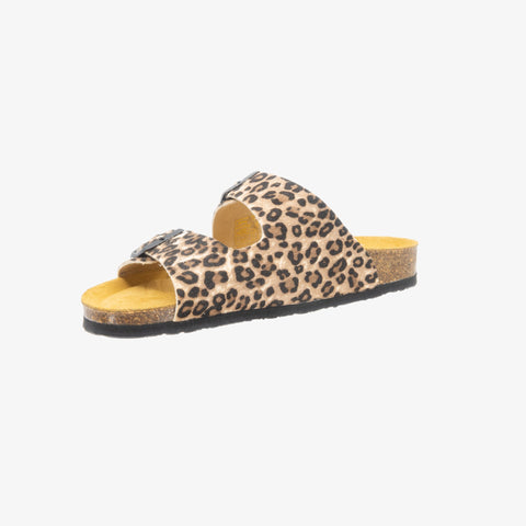 Beta Womens Sandal - Panther (pony hair)