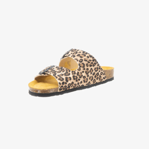 Beta Womens Sandal - Panther (pony hair)