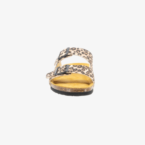 Beta Womens Sandal - Panther (pony hair)