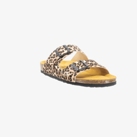 Beta Womens Sandal - Panther (pony hair)