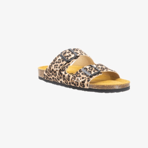 Beta Womens Sandal - Panther (pony hair)