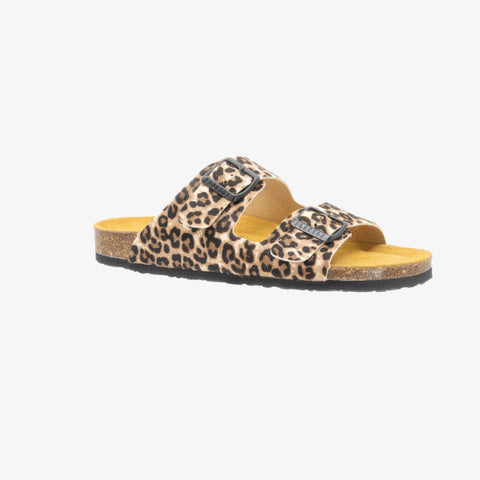 Beta Womens Sandal - Panther (pony hair)
