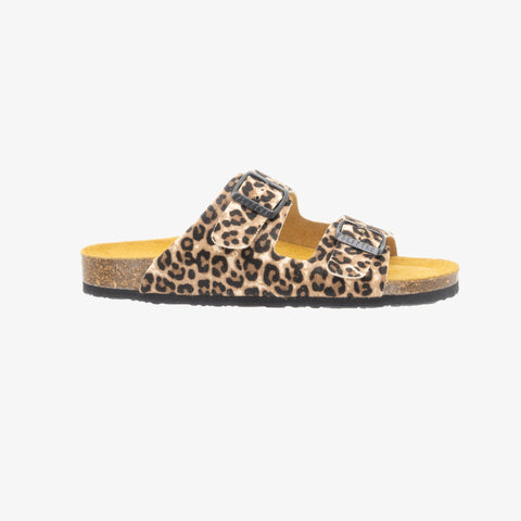 Beta Womens Sandal - Panther (pony hair)