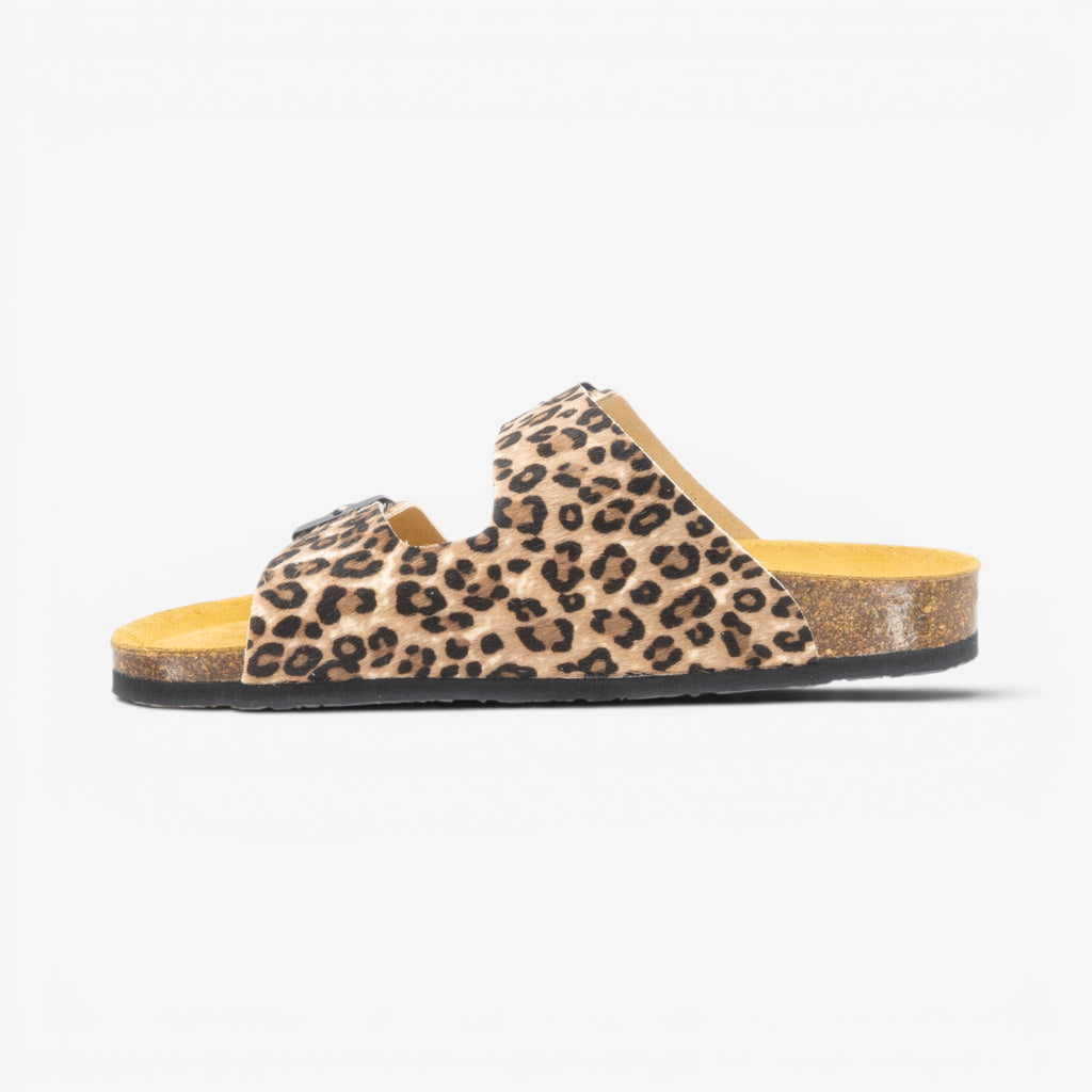 Beta Womens Sandal - Panther (pony hair)