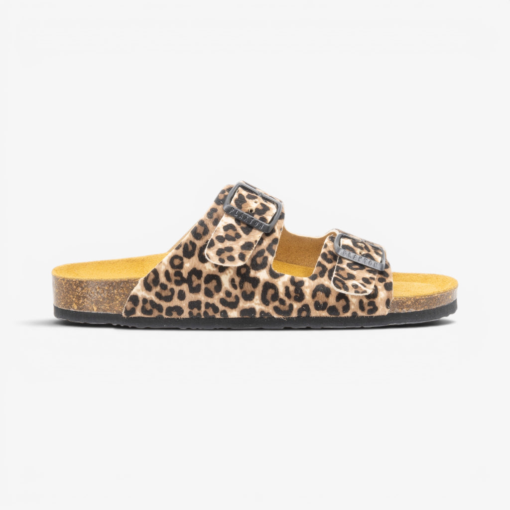 Beta Womens Sandal - Panther (pony hair)
