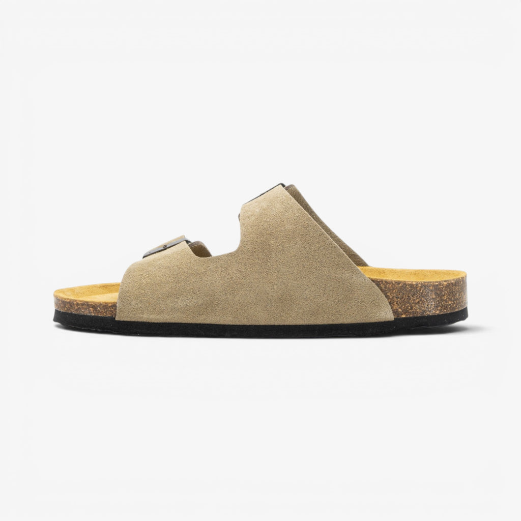 Beta Womens Sandal - Ceniza Serraje Top (recycled suede)