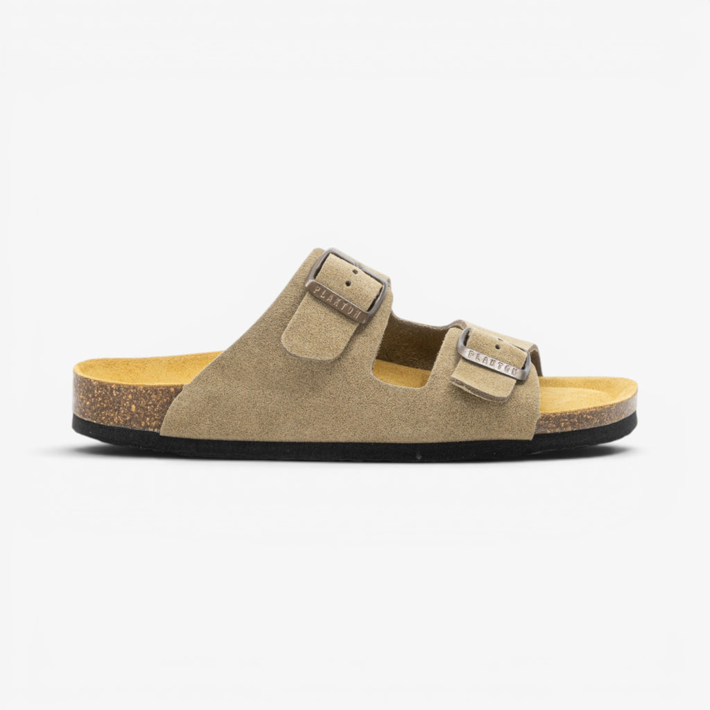 Beta Womens Sandal - Ceniza Serraje Top (recycled suede)