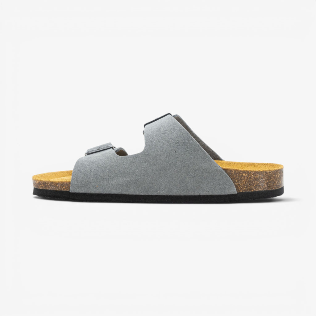Beta Womens Sandal - Gris Serraje Top (recycled suede)