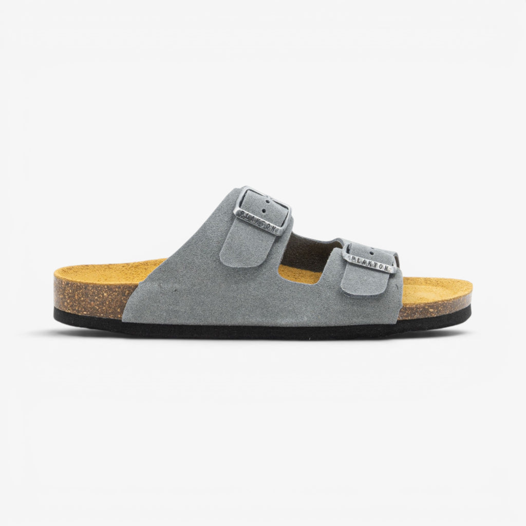 Beta Womens Sandal - Gris Serraje Top (recycled suede)