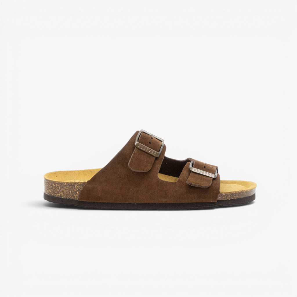 Beta Womens Sandal - Marron Serraje Top (recycled suede)