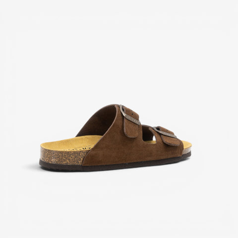 Beta Womens Sandal - Marron Serraje Top (recycled suede)