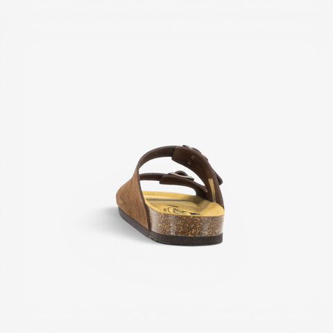 Beta Womens Sandal - Marron Serraje Top (recycled suede)