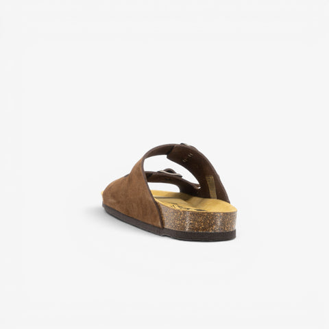 Beta Womens Sandal - Marron Serraje Top (recycled suede)