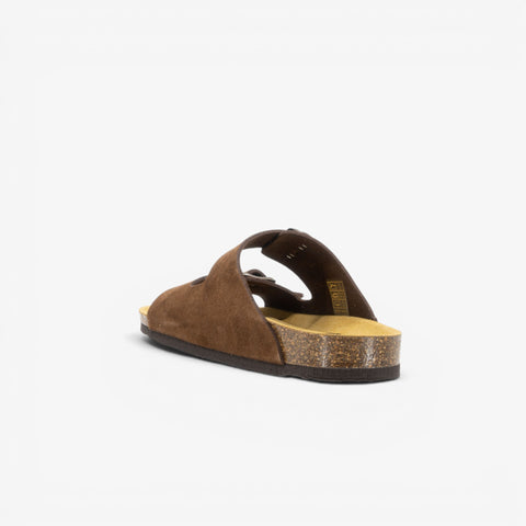 Beta Womens Sandal - Marron Serraje Top (recycled suede)