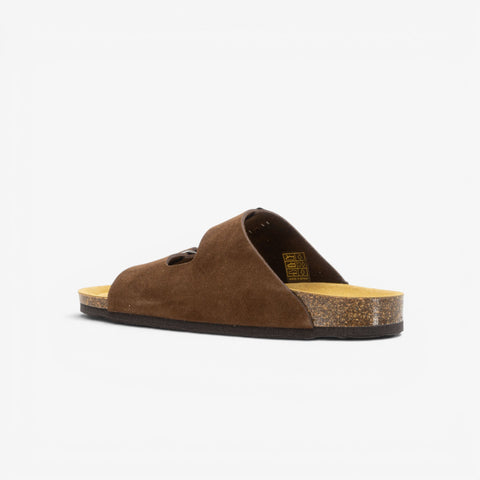 Beta Womens Sandal - Marron Serraje Top (recycled suede)