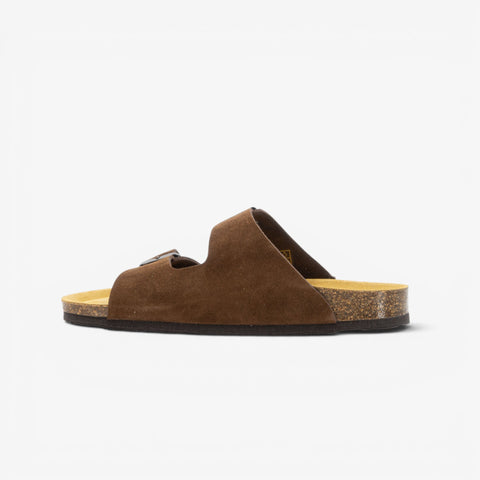 Beta Womens Sandal - Marron Serraje Top (recycled suede)