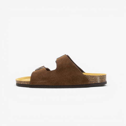 Beta Womens Sandal - Marron Serraje Top (recycled suede)