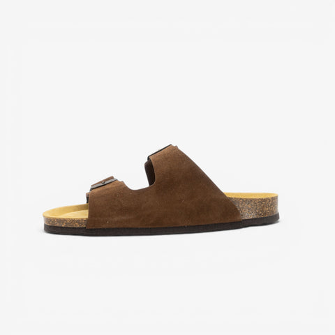 Beta Womens Sandal - Marron Serraje Top (recycled suede)