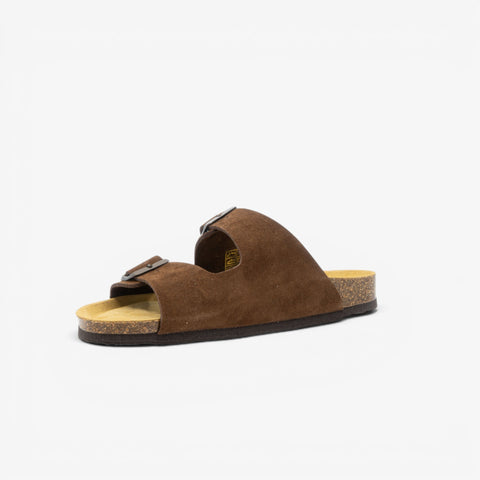Beta Womens Sandal - Marron Serraje Top (recycled suede)