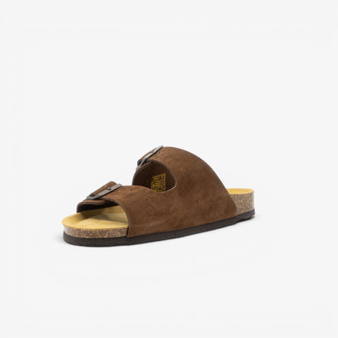 Beta Womens Sandal - Marron Serraje Top (recycled suede)