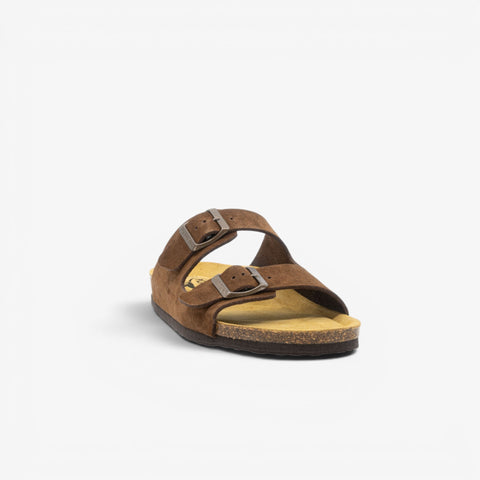 Beta Womens Sandal - Marron Serraje Top (recycled suede)