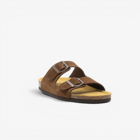Beta Womens Sandal - Marron Serraje Top (recycled suede)