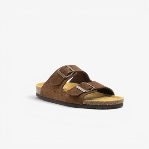 Beta Womens Sandal - Marron Serraje Top (recycled suede)