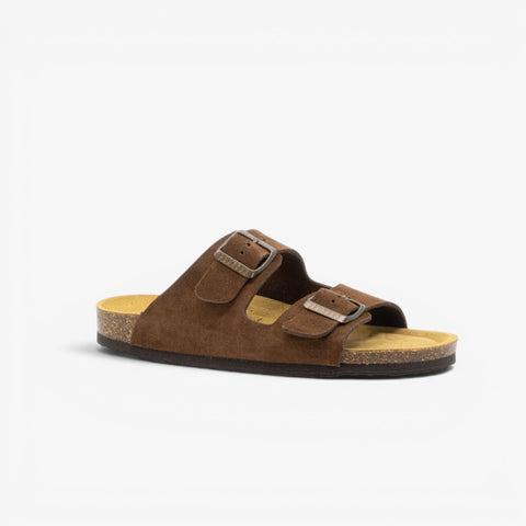 Beta Womens Sandal - Marron Serraje Top (recycled suede)