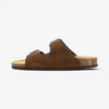Beta Womens Sandal - Marron Serraje Top (recycled suede)