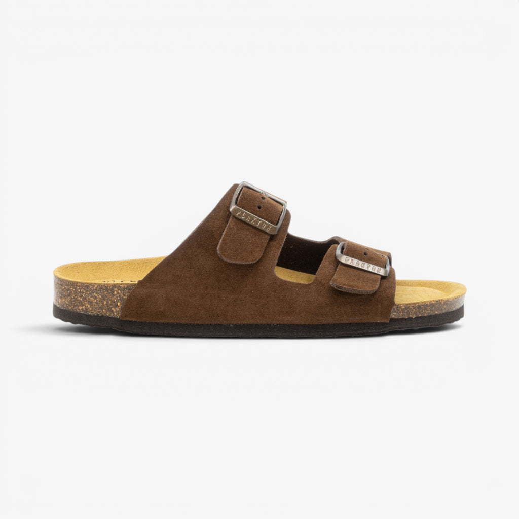 Beta Womens Sandal - Marron Serraje Top (recycled suede)