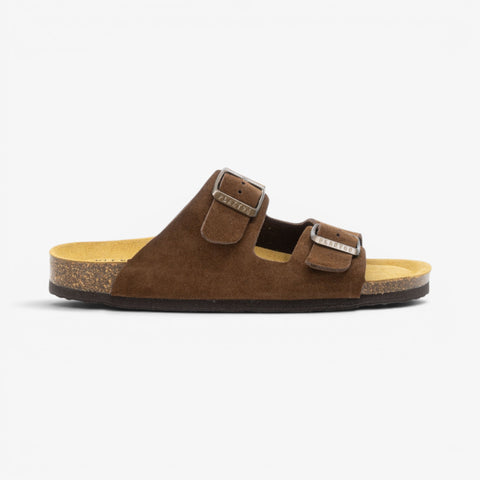 Beta Womens Sandal - Marron Serraje Top (recycled suede)