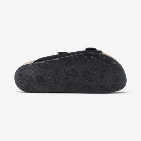 Beta Womens Sandal - Negro Serraje Top (recycled suede)