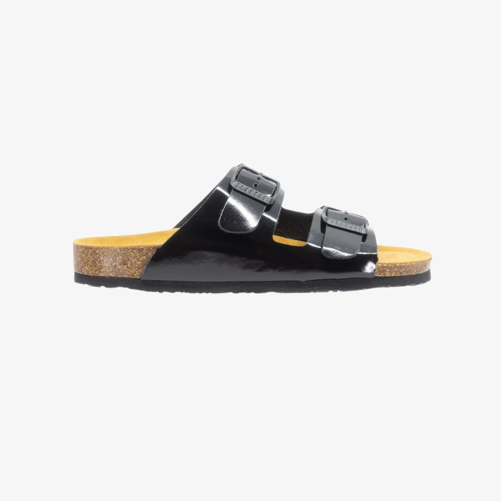 Beta Womens Sandal - Negro Charol (synthetic)
