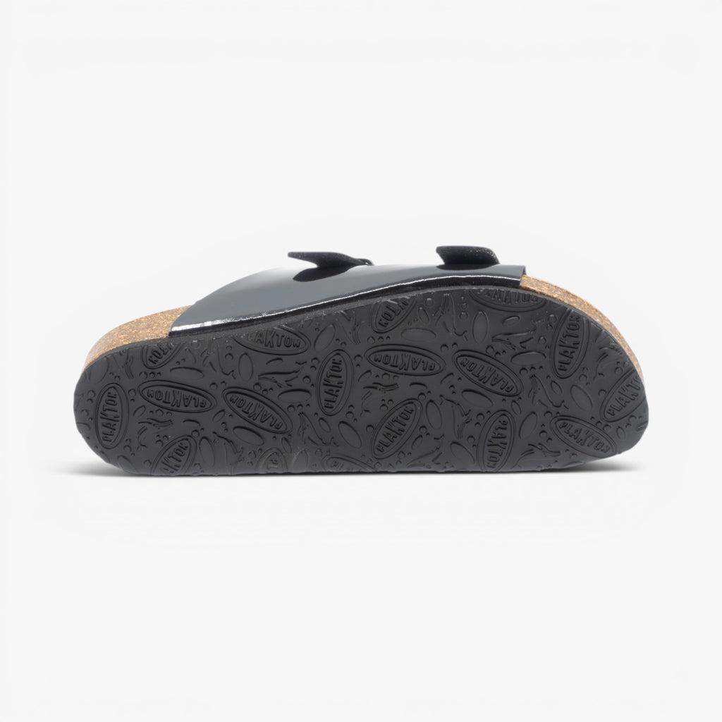 Beta Womens Sandal - Negro Charol (synthetic)